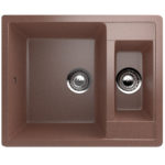 Мойка EcoStone ES-21-307 терракот (сливная арматура+фреза)(106)