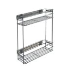 Бутылочница 150мм (450х110х470) с шариковыми напр. серый (VK-01-150VG)
