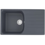 Мойка EcoStone ES-20-343 антрацит (сливная арматура+фреза)(703)