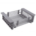 Телескопический коландер K30300 серый