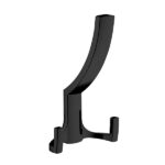 Крючок 3-х рожковый KR-0340 BL матовый черный
