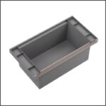Глубокая корзина для хранения Pure-Pro LK L=450, ширина=800мм серая (LK450Q13800C01, E30)