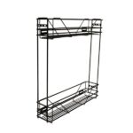 Бутылочница 150мм (450х110х470) с шариковыми напр. черная (VK-01-150BL)