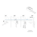 Выключатель емкостной через преграду CSS-3, мебельный, 12В, max 50Вт, 34*44*15мм, толщина прегр. до